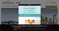 Desktop Screenshot of hotelsanmarinoriccione.com